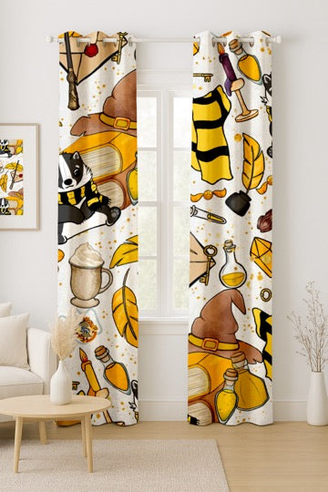 HP Hufflehouse Curtains
