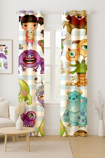 Monster Friends Curtains