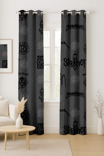 Metal Bands Curtains