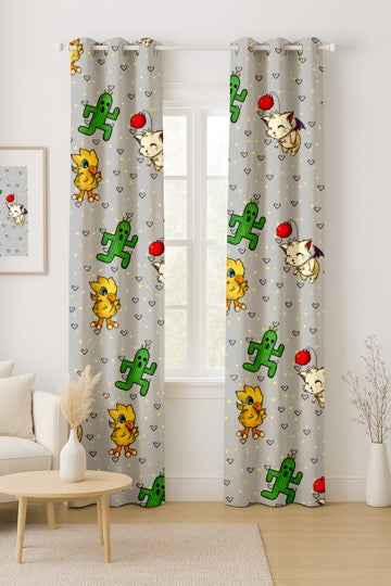 FF Grey Curtains