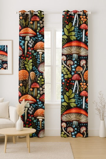 Toadstool Curtains