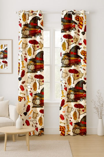 Wizarding Potions Curtains